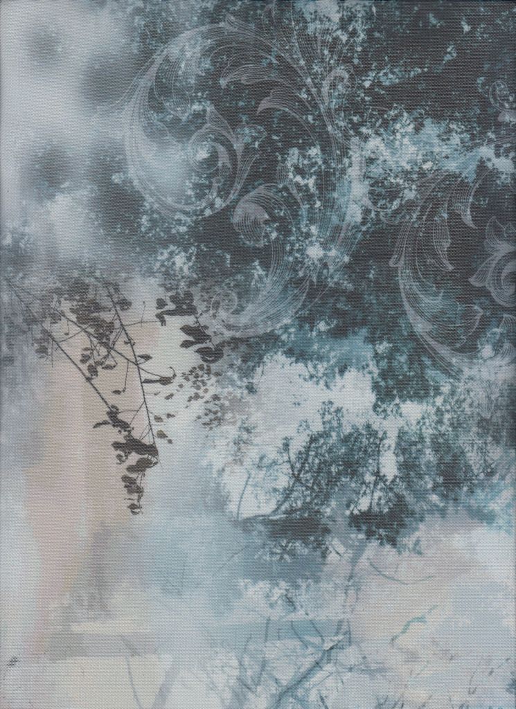 MESH-MS11344 / FOREST / 94%POLY 6%SPAN DIGITAL MESH ABSTRACT PRINT