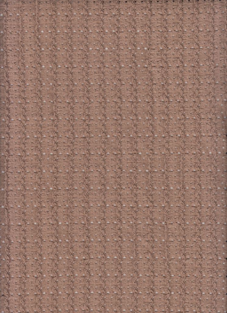 KNT4507 / COCO / 95%POLY 5%SPAN WAVE KNIT JACQUARD SOLID/ LACE