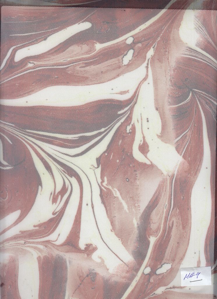 MESH-MS10148D / RUST / 90%POLY 10%SPAN ABSTRACT/MARBLE DIGITAL PRINT