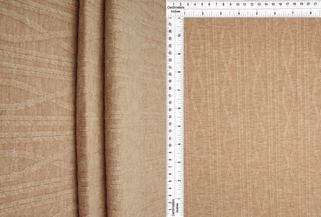 JACQ-4529 / CAMEL / 48%R 21%N 27%P 4%SP JACQUARD SOLID