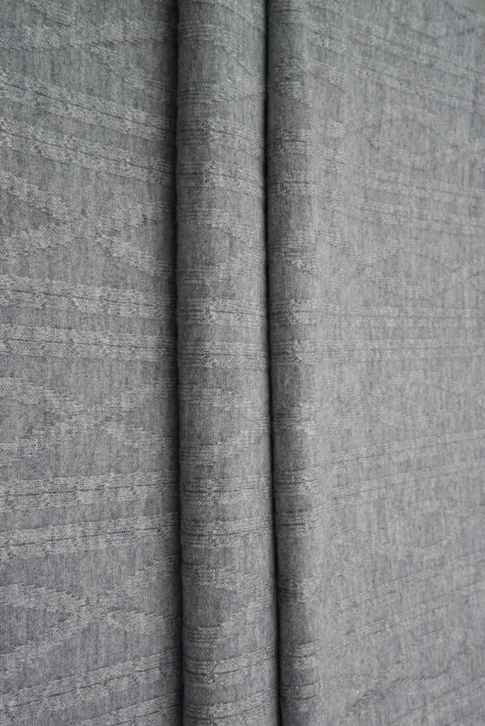 JACQ-4529 / CHARCOAL / 48%R 21%N 27%P 4%SP JACQUARD SOLID