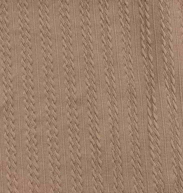 JACQ-4476 / TAUPE / 97%POLY 3%SPAN BRAID JACQUARD