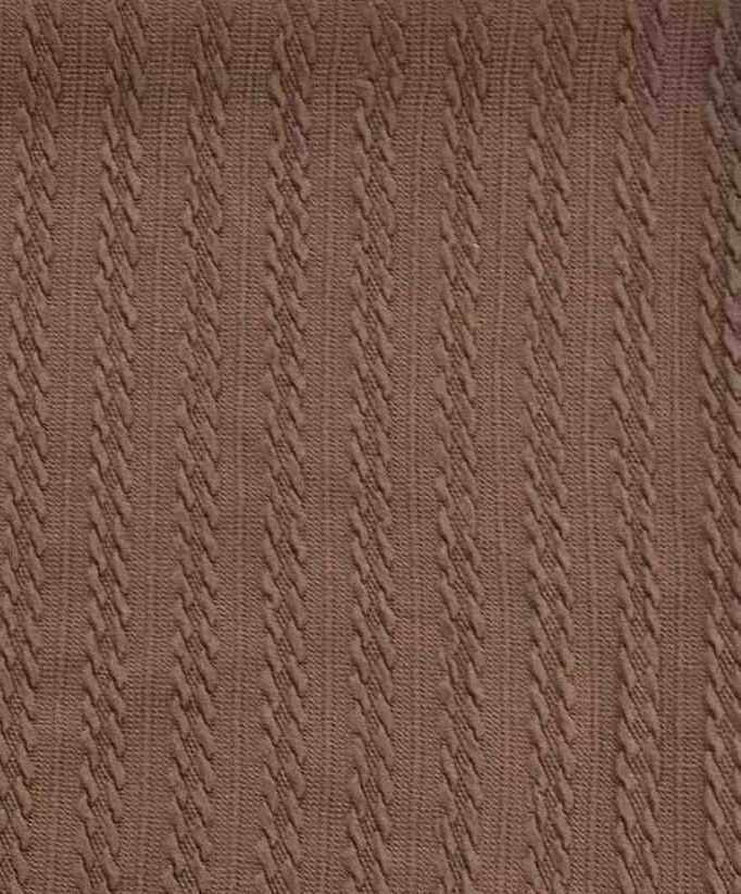 JACQ-4476 / BROWN / 97%POLY 3%SPAN BRAID JACQUARD