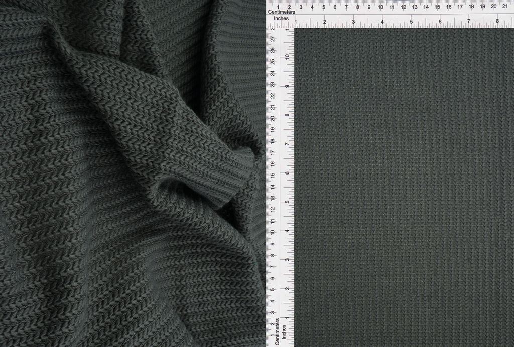 JACQ-4541 / CHARCOAL / 64%POLY 34%RAYON 2%SPAN SWEATER JACQUARD SOLID