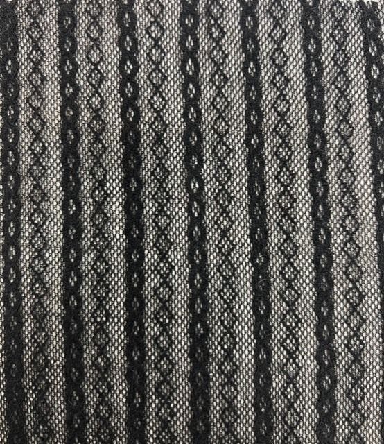 LACE4540 / BLACK / 100% NYLON FLEECE LACE