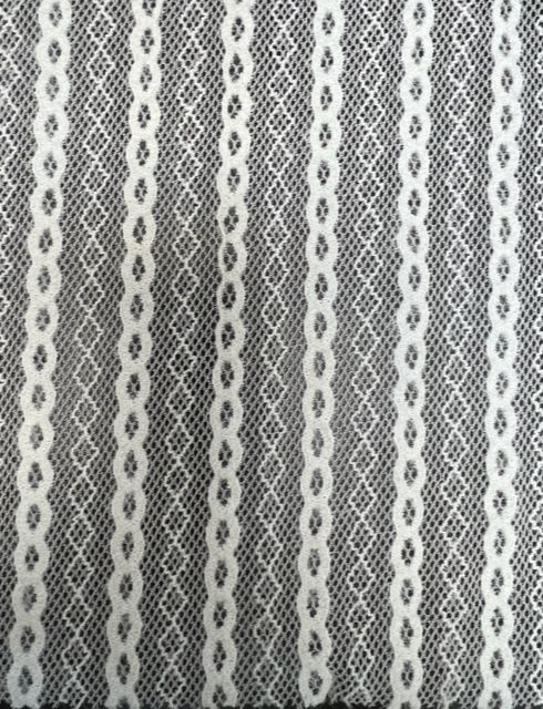 LACE4540 / IVORY / 100% NYLON FLEECE LACE