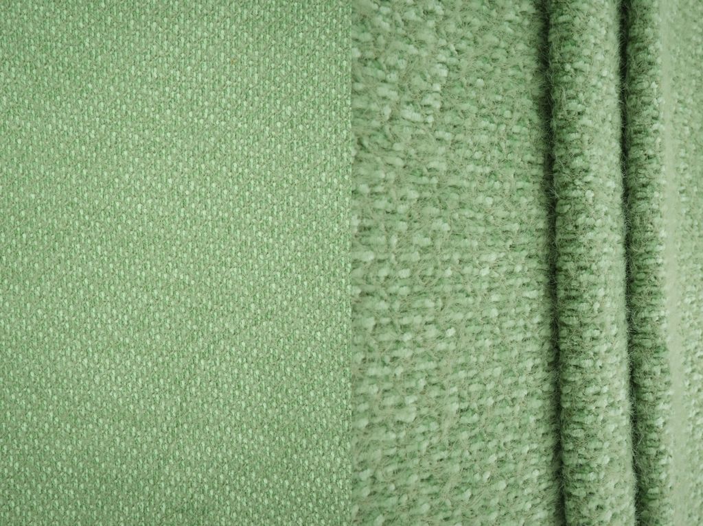KNT4543 / GREEN / 69%POLY 31%NYLON CHENILLE FEATHER YARN
