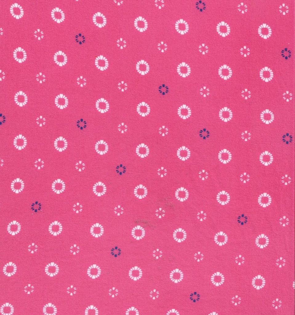 KNT2100-MS11233 / FUCHSIA / 96%POLY 4%SPAN DTY BRUSHED GEO PRINT