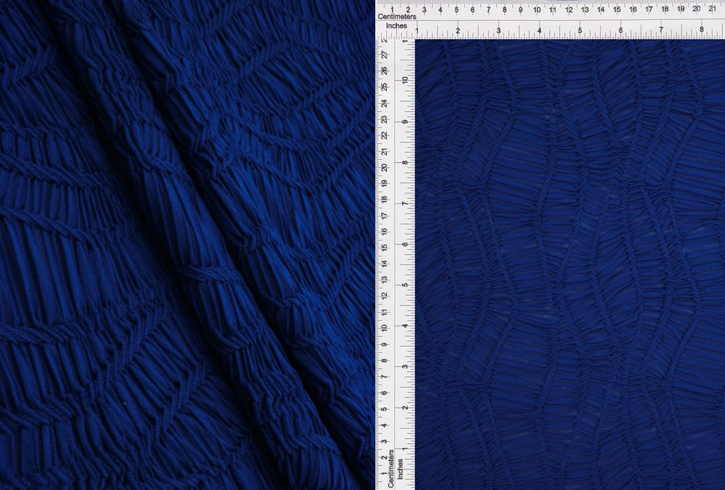JACQ-4558 / ROYAL / 97%POLY 3%SPAN DUSK KNIT JACQUARD