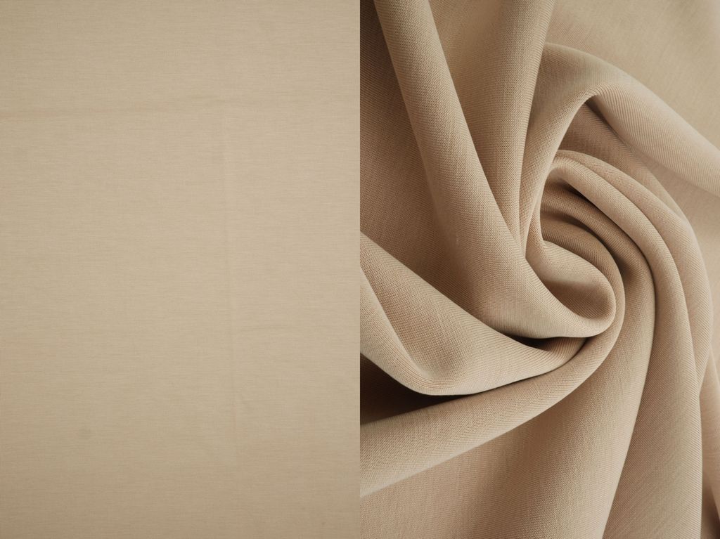 CUP-4602 / TAUPE / 48%POLY 46.5%MODAL 5.5%SPAN CUPRO MODAL SCUBA