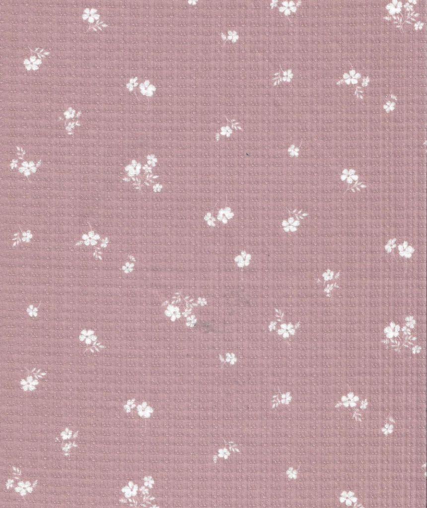 KNT3359-Q00620 / ROSE DUSTY / 86%P 9%R 5%S POINTELLE DITSY RIB PRINT