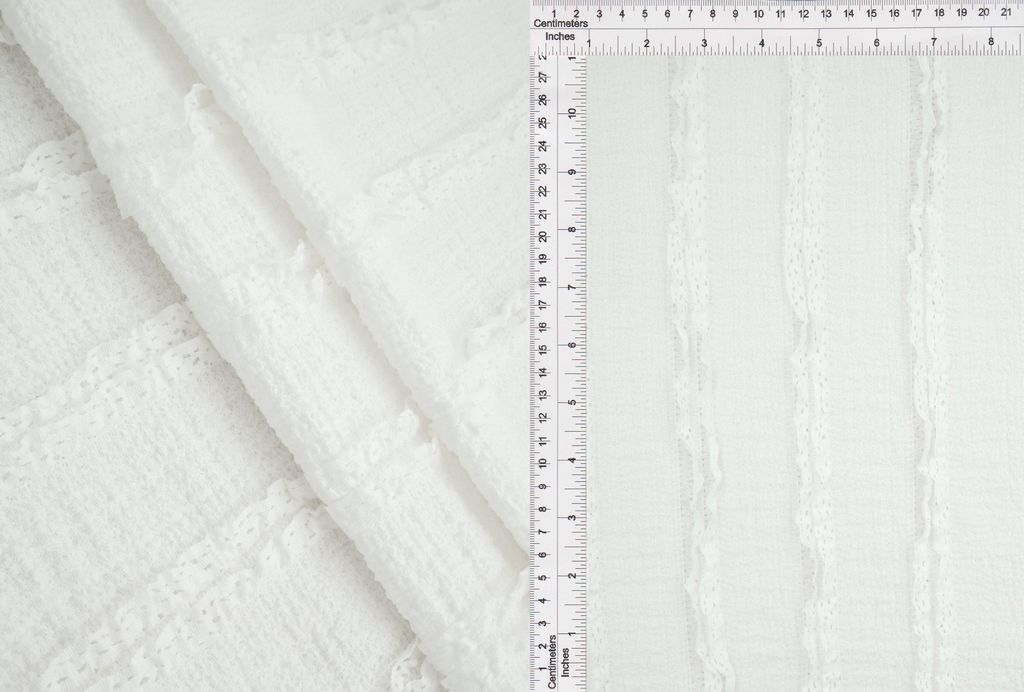 KNC-33536 / WHITE / 92%POLY 8%SPAN