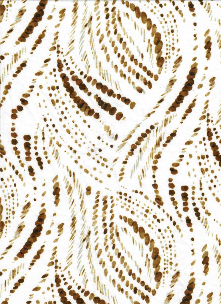 KNT4520-M11274D / IVORY / 96%POLY 4%SPAN DTY BRUSHED DIGITAL ANIMAL PRINT
