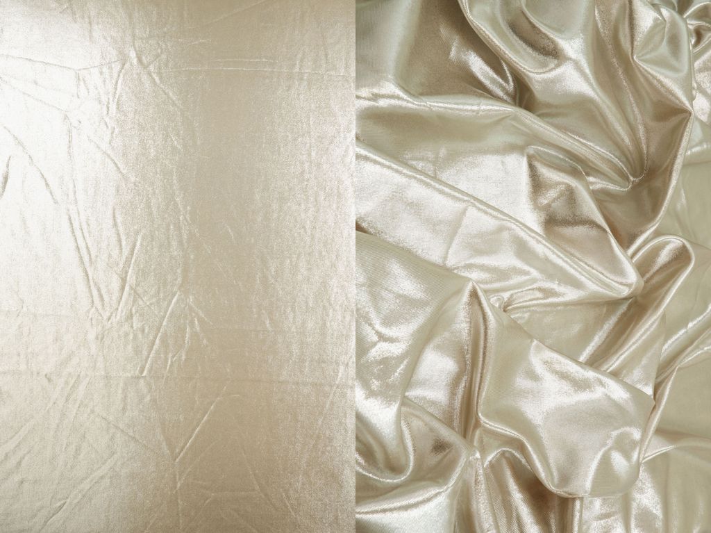 KNT4485 / STONE/SILVER / 95%POLY 5%SPAN FDY W/FOIL