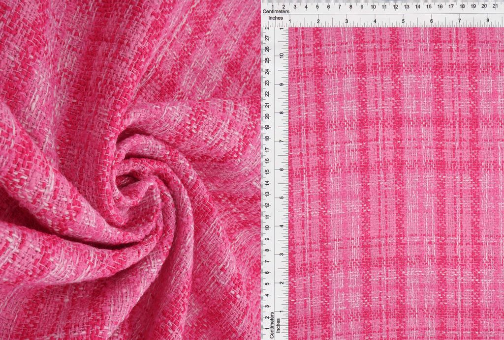 BOUCLE-33567 / PINK / 100%POLY BOUCLE
