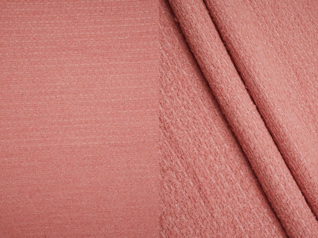 BOUCLE-33570 / DUSTY PINK / 90%POLY 10%WOOL BOUCLE