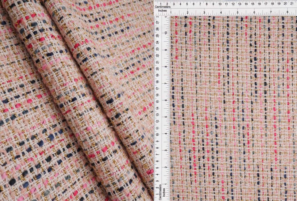 BOUCLE-33573 / PINK / 100%POLY BOUCLE