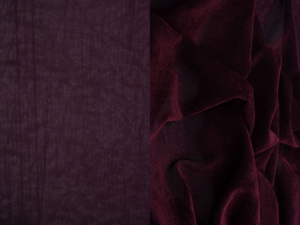 KNT4607 / BURGUNDY / 88%POLY 12% SPAN GLAMOR JERSEY
