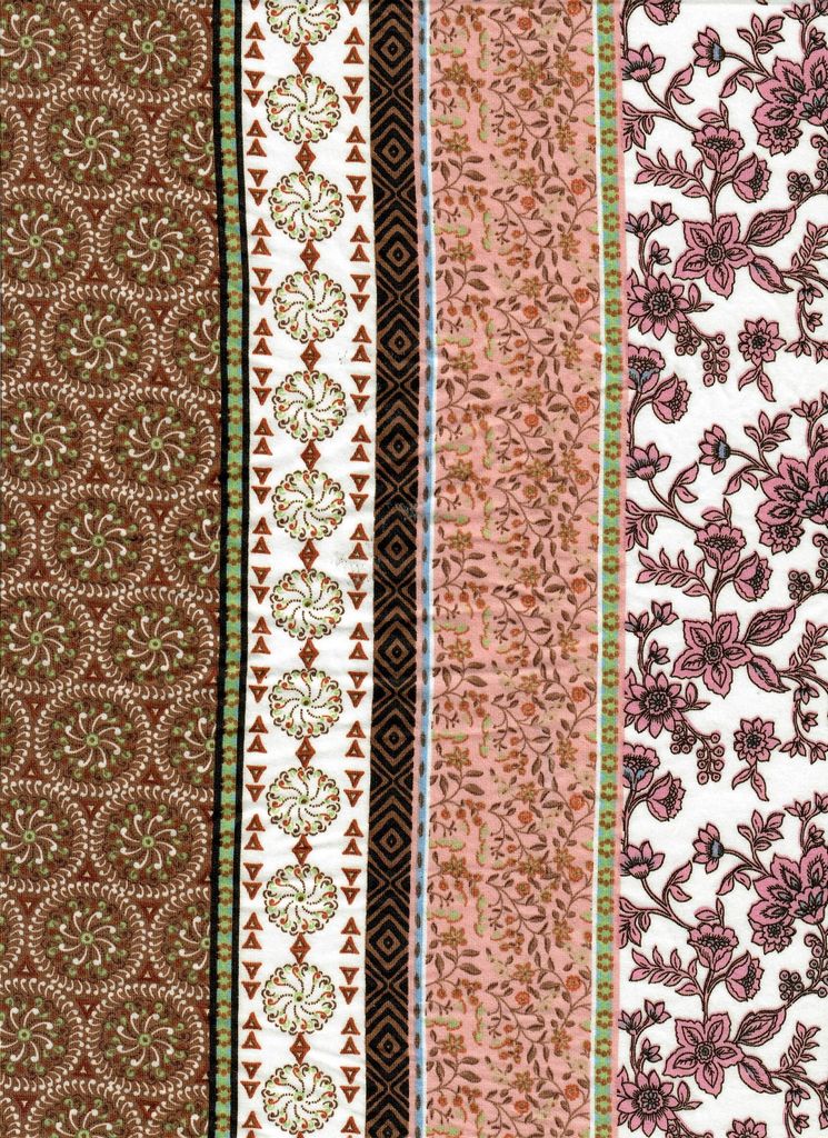 KNT4520-MS11323 / BROWN/IVORY / 96%Poly 4%Span Dty Brushed Boho Stripe Print