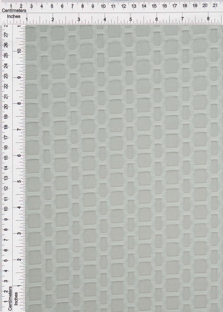 KNT4360 / SILVER-R / 92%POLY 8%SPAN HONEYCOMB KNIT SOLID