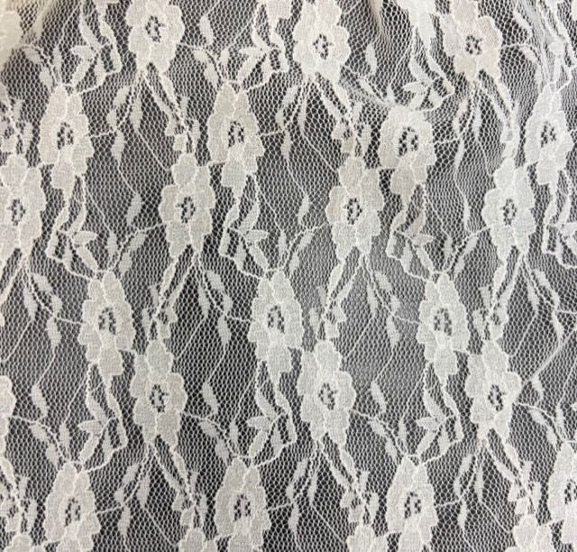 LACE-4481 / ARCTIC WOLF / 92%NYLON 8%SPAN STRETCH LACE
