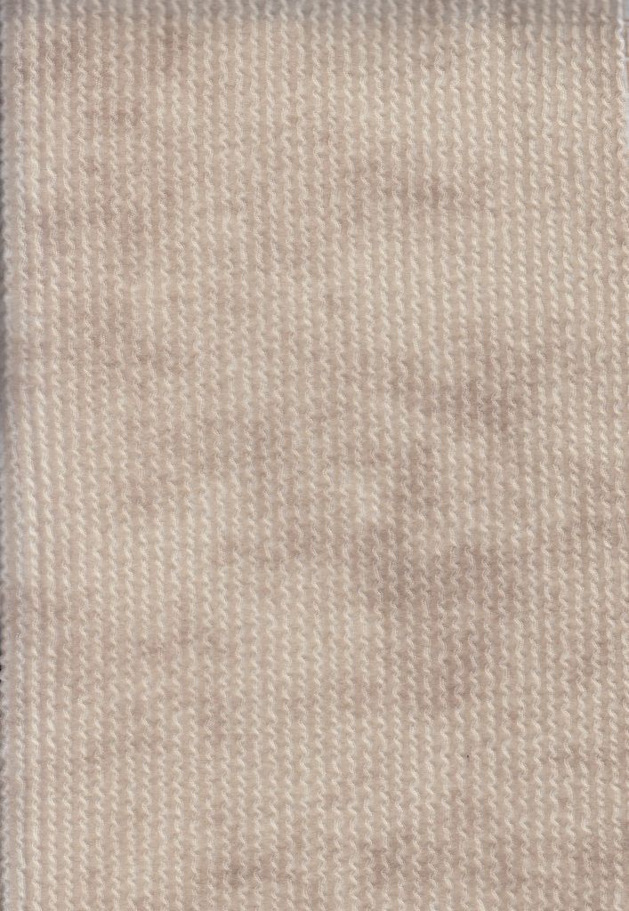 KNT4463-WASHED / TAUPE / 77%P 18%R 5%S DOUBLE KNIT COZY GARMENT WASH PRINT