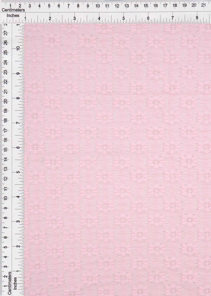 LACE4515 / PINK / 60%NYLON 35%COTTON 5%SPAN DITSY FLORAL LACE