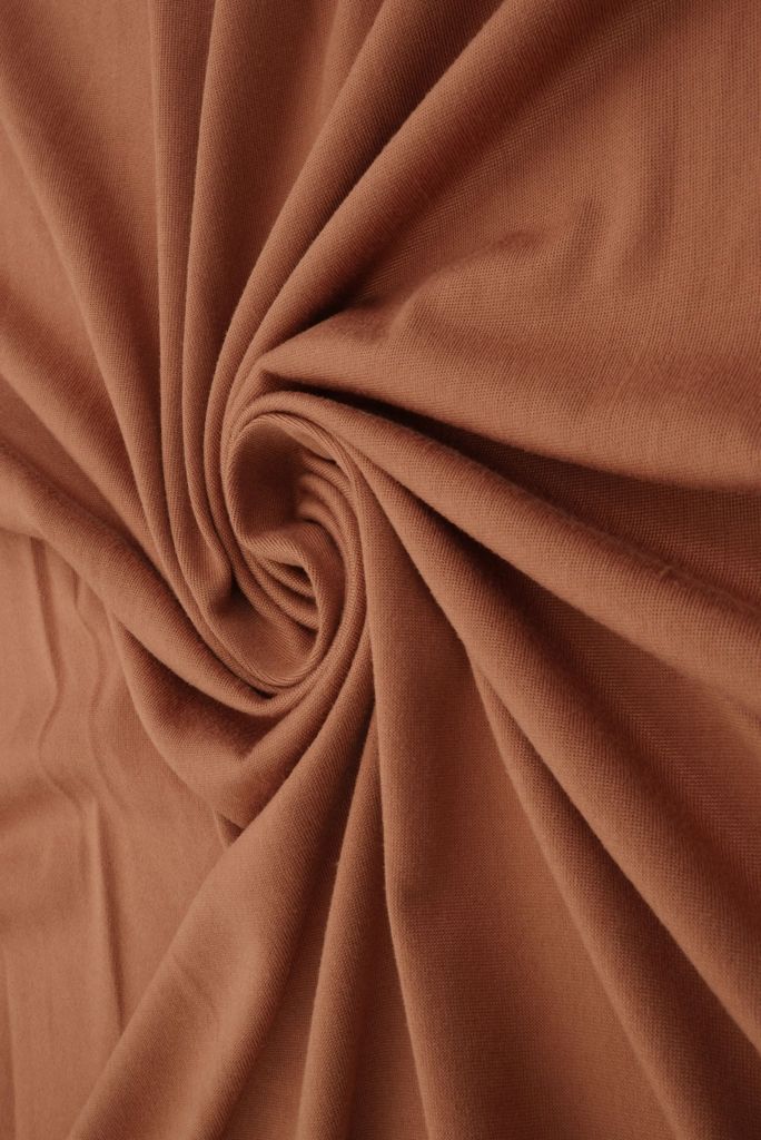 KNT2100 / MOCHA MOUSSE / 96%POLY 4%SPAN DTY BRUSHED SOLID