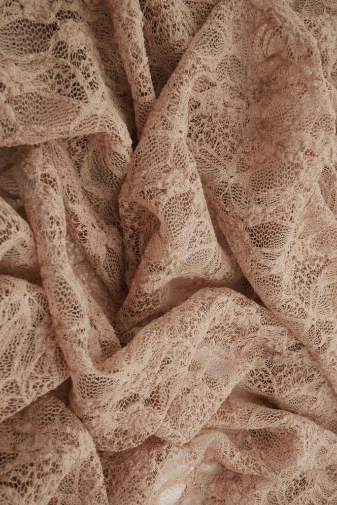LACE4661 / COCO / 97%NYLON 3%SPAN BUBBLE DITSY FLOWER LACE