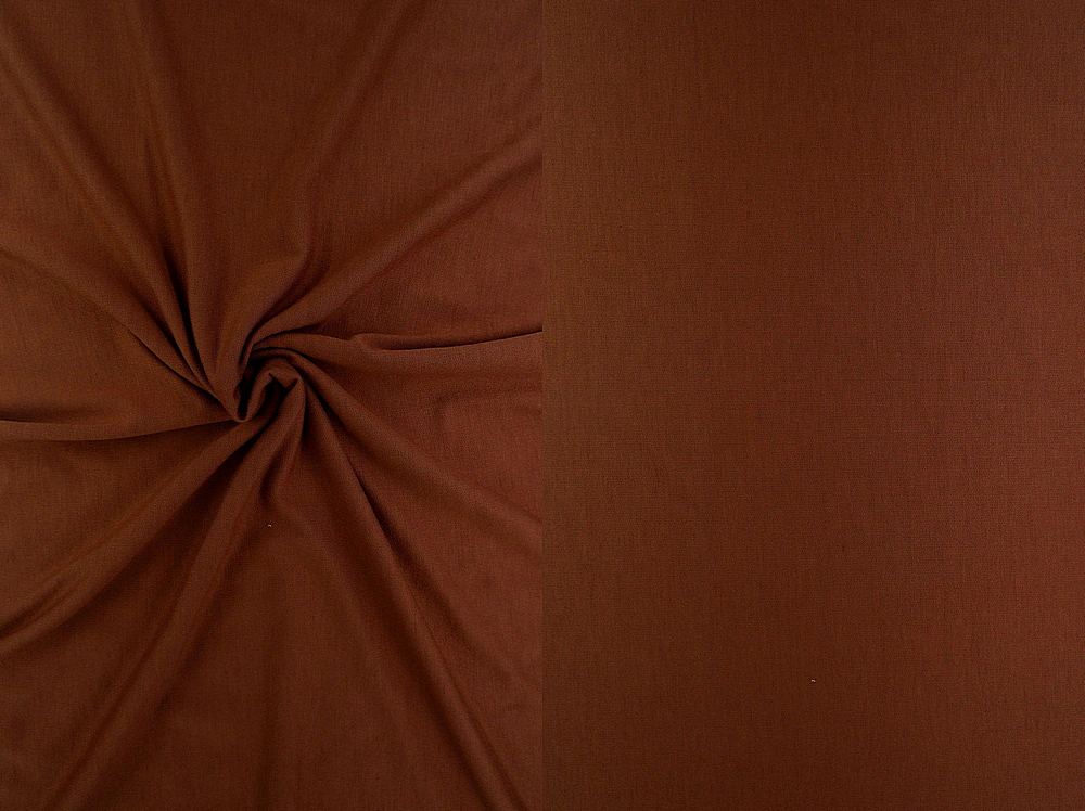 KNT1374 / CARAMEL / 90%POLY 7%RAY 3%SPAN FRENCH TERRY SOLID
