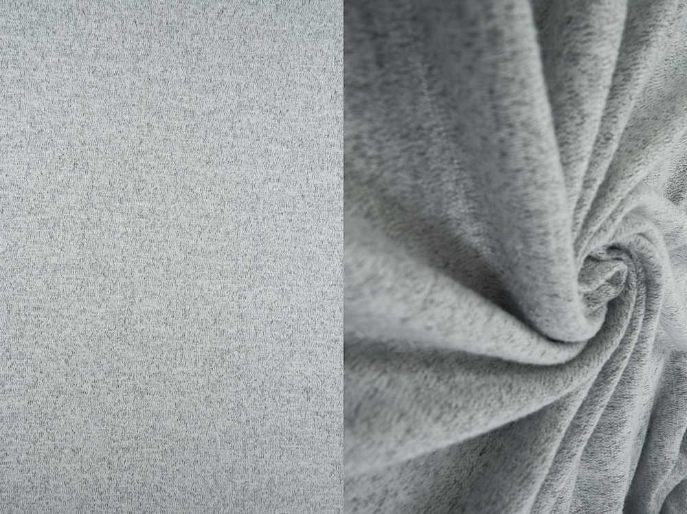 KNT4038 / HT.GREY / 96%POLY 4%SPAN SUPER SOFT HACCI