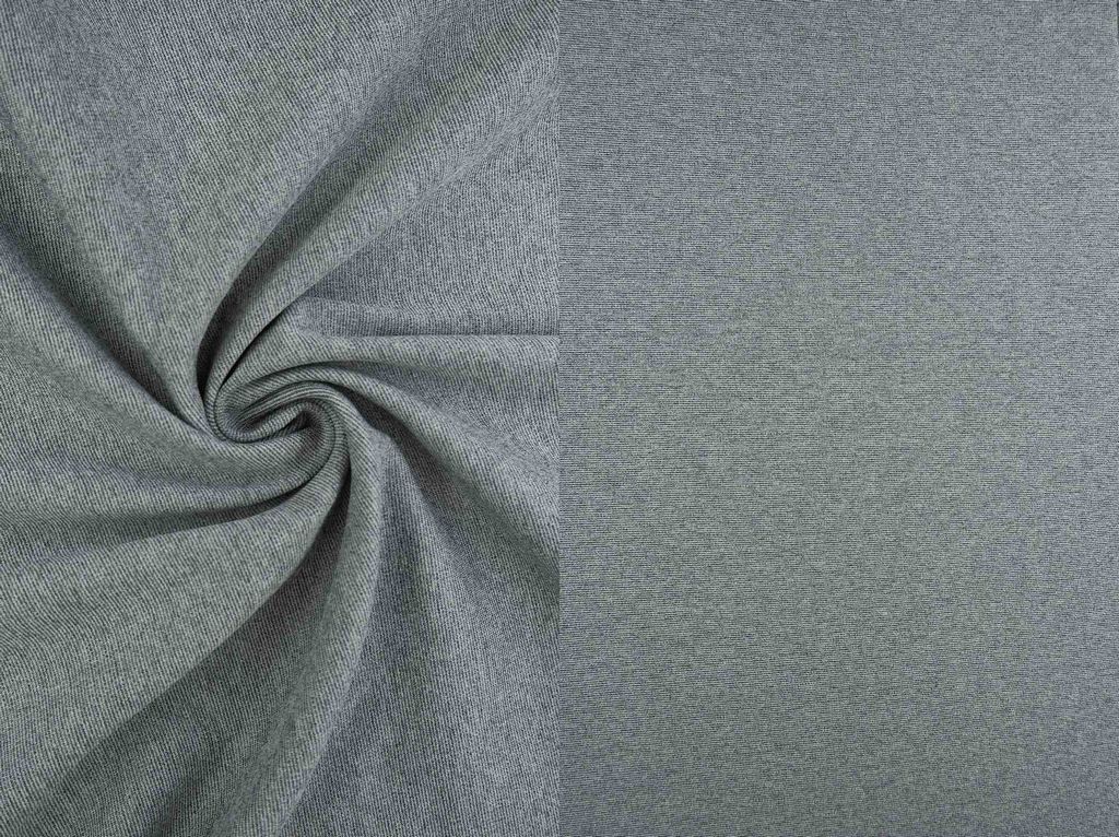 KNT3136 / OXFORD GREY / 68%RAY 28%NYL 4%SPAN RAYON NYLON SPAN PONTI SOLID