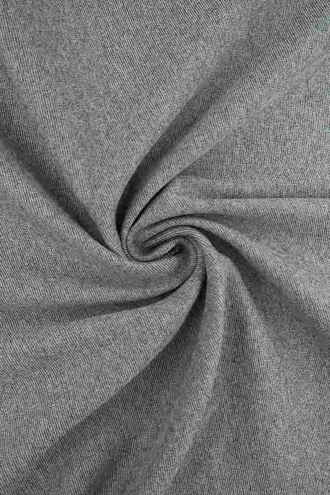 KNT3136 / OXFORD GREY / 68%RAY 28%NYL 4%SPAN RAYON NYLON SPAN PONTI SOLID
