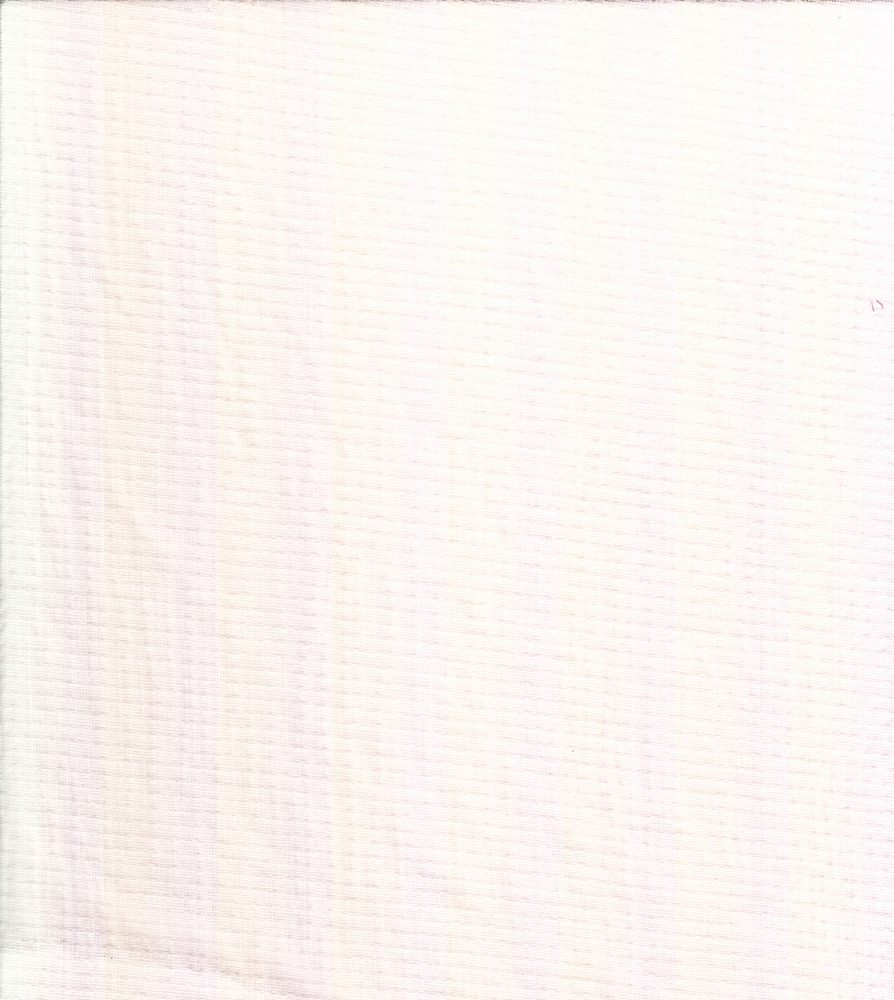 KNT3372 / WHITE / 99%P 1%SP SPUN POLY SPAN KNIT GAUZE SOLID