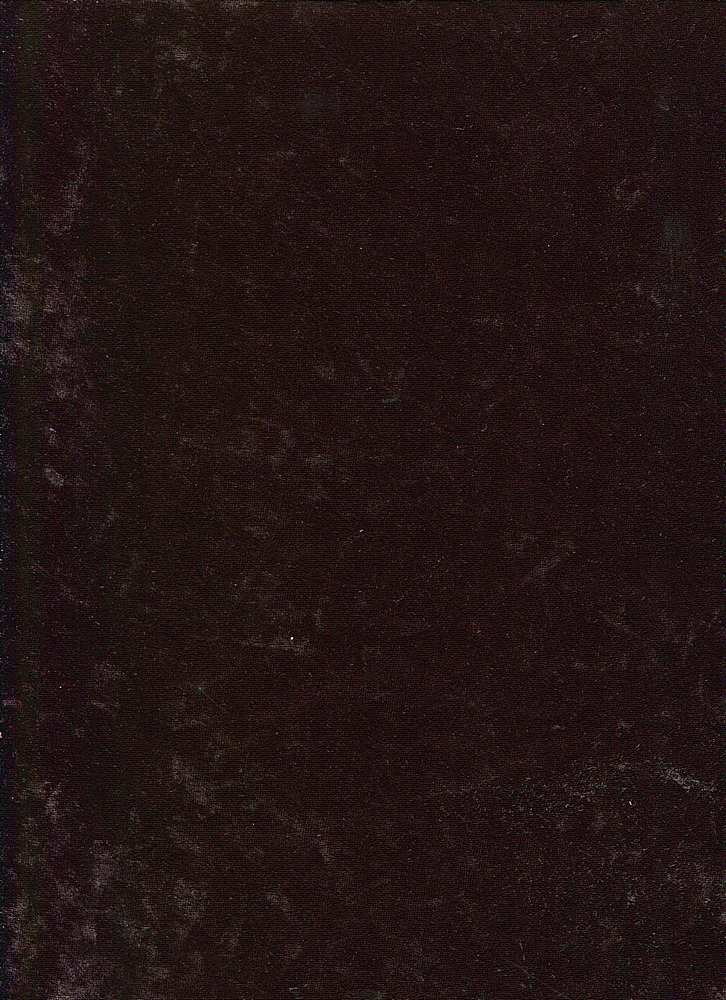 VVT-3373 / BLACK / 100% POLY SPAN VELVET