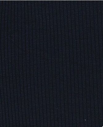 KNT3422 / NAVY / 89%POLY 9%RAYON 2%SPAN 4x2 RIB SOLID