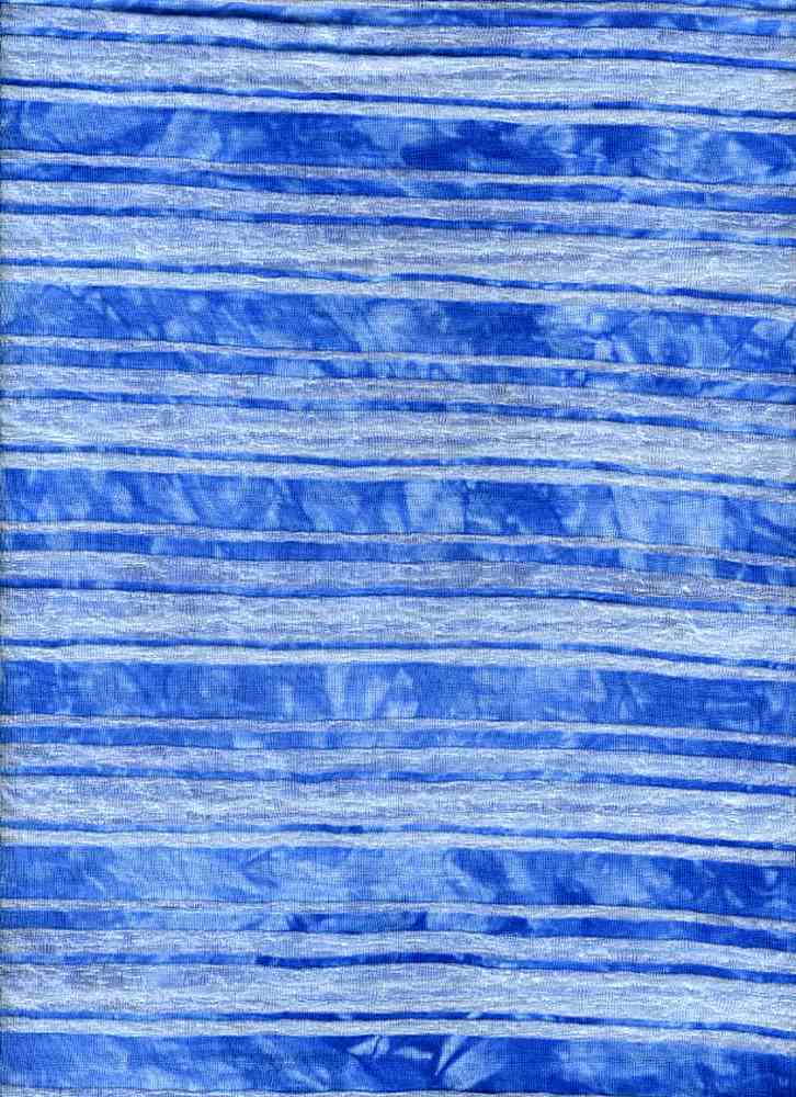 KNT1300 / TURQ.#7 / 52%Rayon48% Poly TIE DYE STRIPE-COLOR VARY BY ROLL