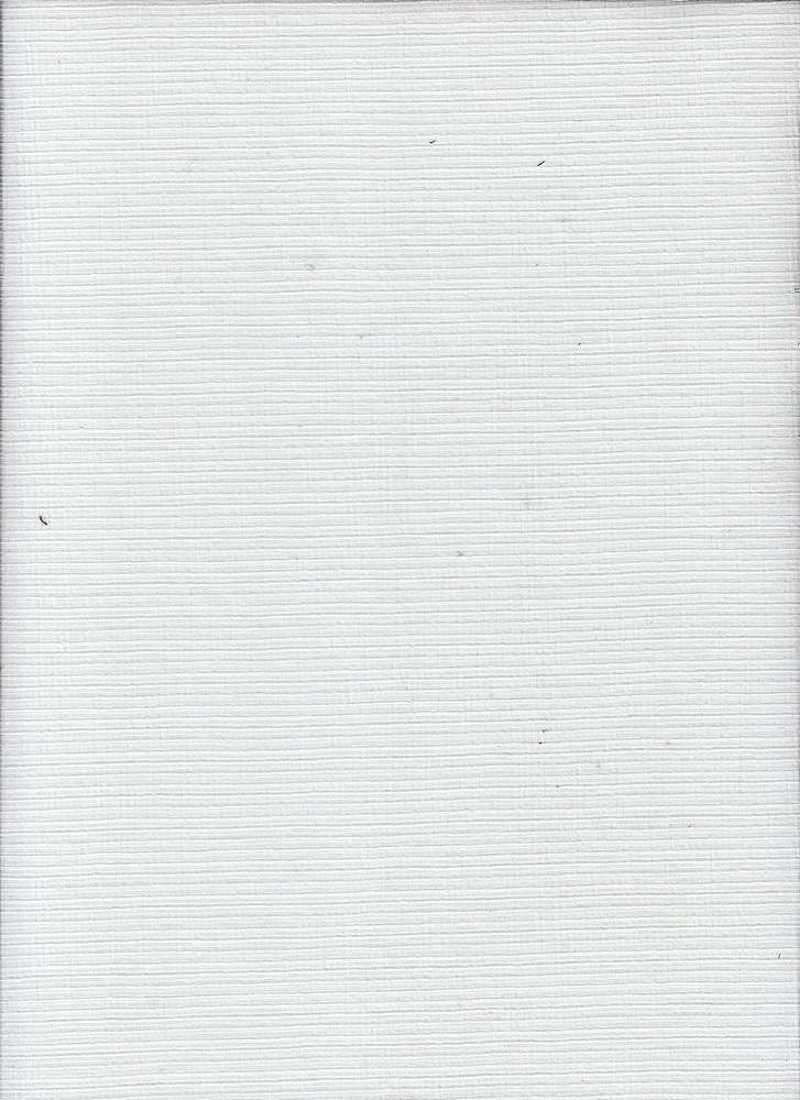 KNT3700 / IVORY / 98%POLY 2%SPAN VIENNA KNIT SOLID