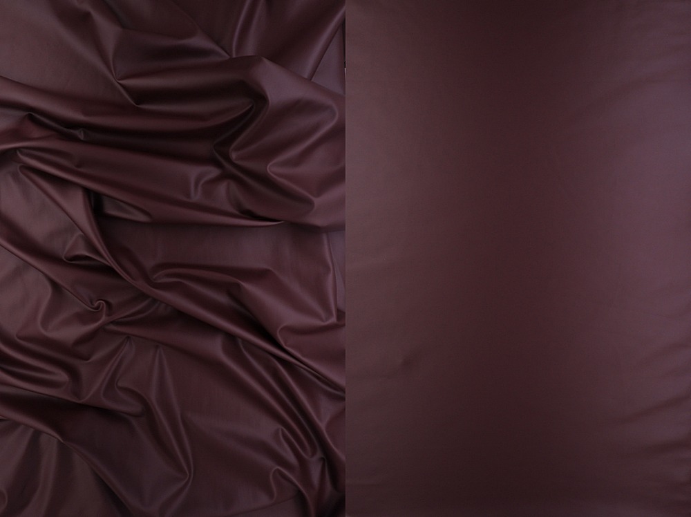 MTJ302 / BURGUNDY / 98%POLY 2%SPAN PLEATHER COATED