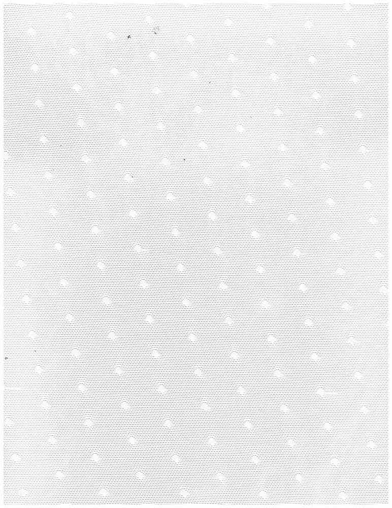 LACE3759 / WHITE WHISPER / 90%NYLON 10%SPAN POLKA DOT LACE SOLID