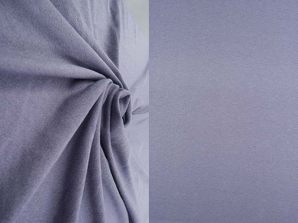 KNT3527 / DENIM LT / 95%RAYON 5%SPAN VISCOSE KNIT CREPE SOLID