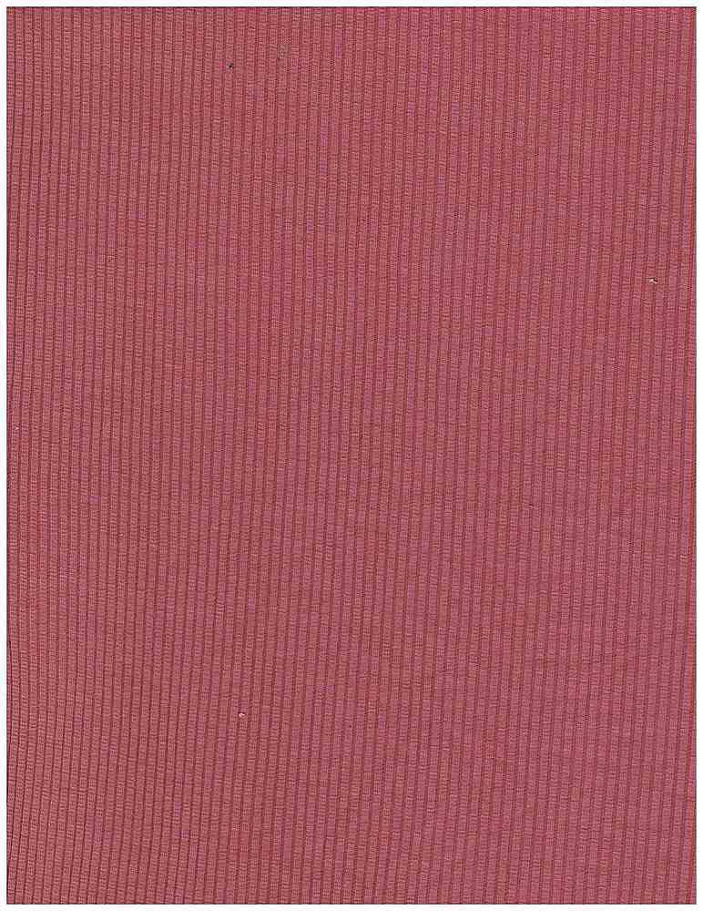 KNT3422 / MAUVE DK / 89%POLY 9%RAYON 2%SPAN 4x2 RIB SOLID