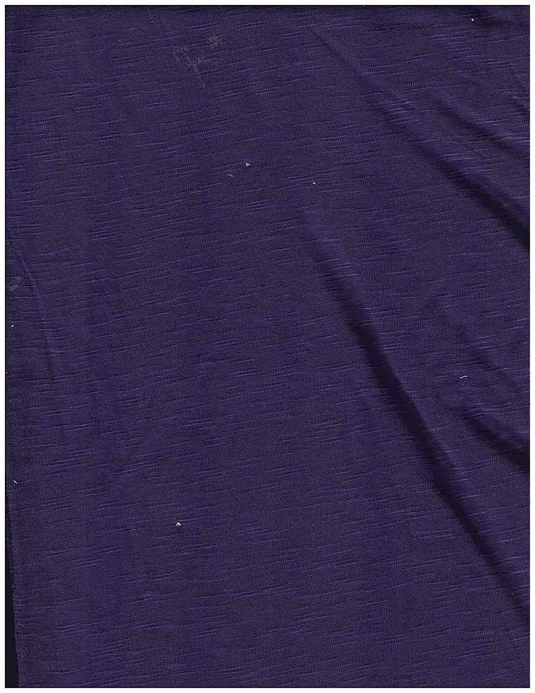 KNT3784 / PURPLE VELVET / 96%RAY 4%SPAN RAYON SPAN JERSEY SLUB SOLID