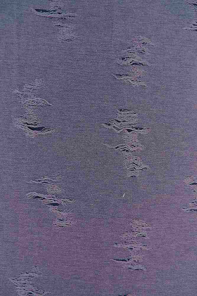 KNT3771 / NAVY / 25%COT 72%POLY 3%SPAN DBL KNT DISTRESSED JACQ SOLID