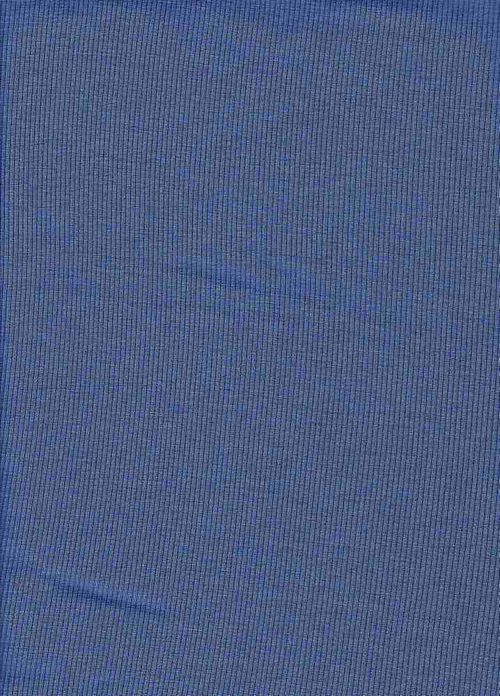 KNT3895 / CHAMBRAY / 96%POLY 4%SPAN RIB 2X1 SOLID