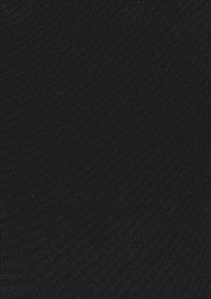 KNT3955 / BLACK / 95%POLY 5%SPAN BRUSHED FLEECE SOLID