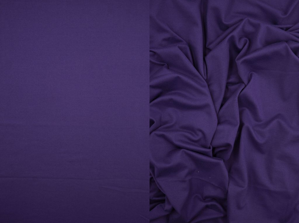 KNT2100 / PURPLE / 96%POLY 4%SPAN DTY BRUSHED SOLID