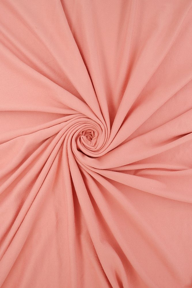 KNT2100 / ROSE MISTY / 96%POLY 4%SPAN DTY BRUSHED SOLID