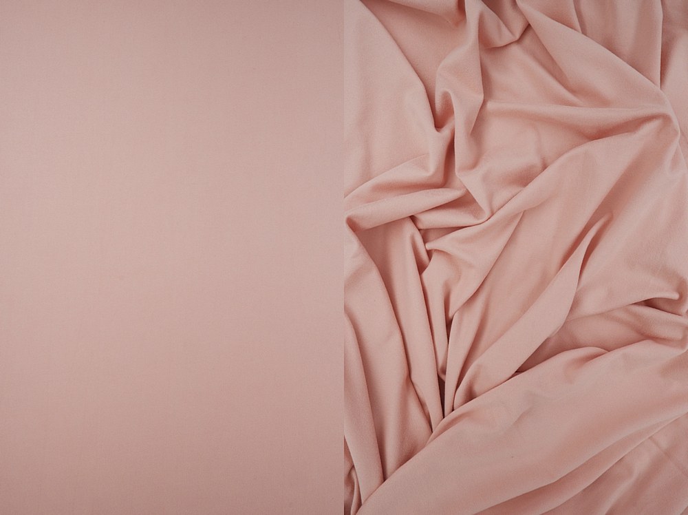 KNT2100 / ROSE / 96%POLY 4%SPAN DTY BRUSHED SOLID