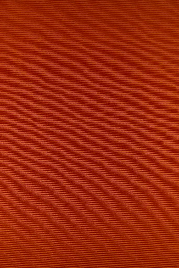 KNT3696 / COGNAC / 100%POLY BODRE FABRIC/INTERLOCK PLEATED
